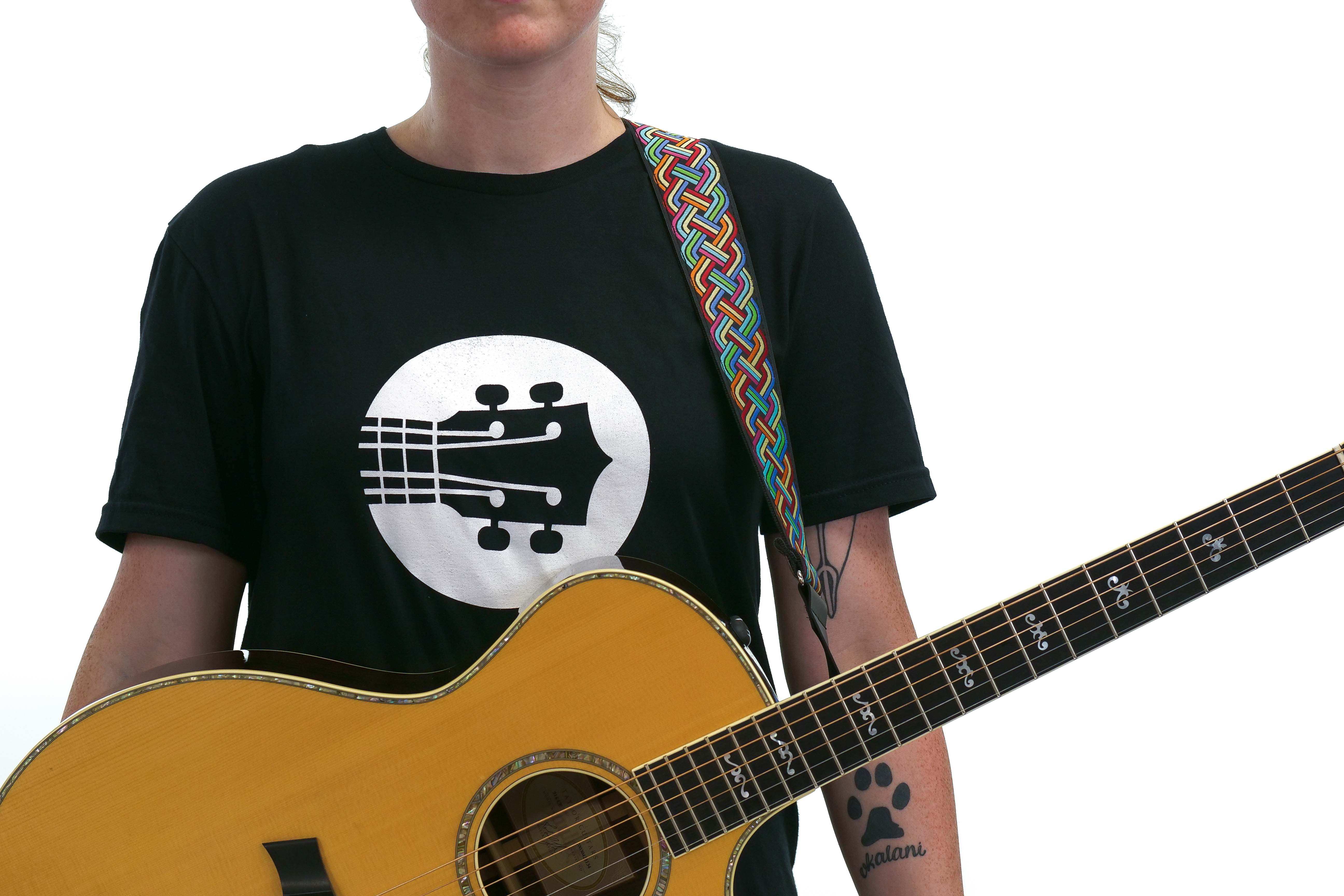 Terry Carter Music Store 2 Inch Deluxe Jacquard Guitar and Ukulele Strap - RETRO BAND - Image 7