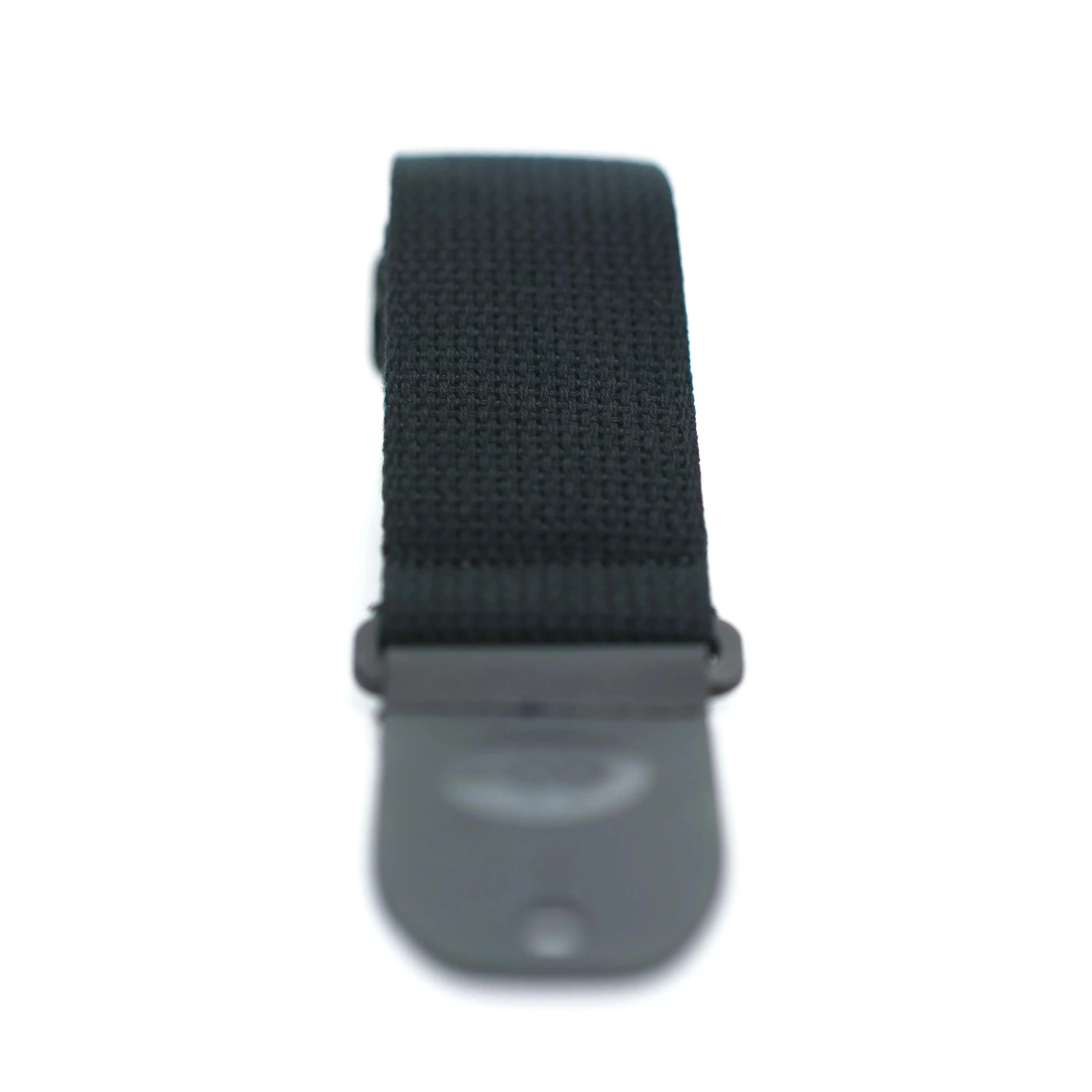 Terry Carter Music Store 2 Inch Woven Cotton Guitar and Ukulele Strap - BLACK - Image 3