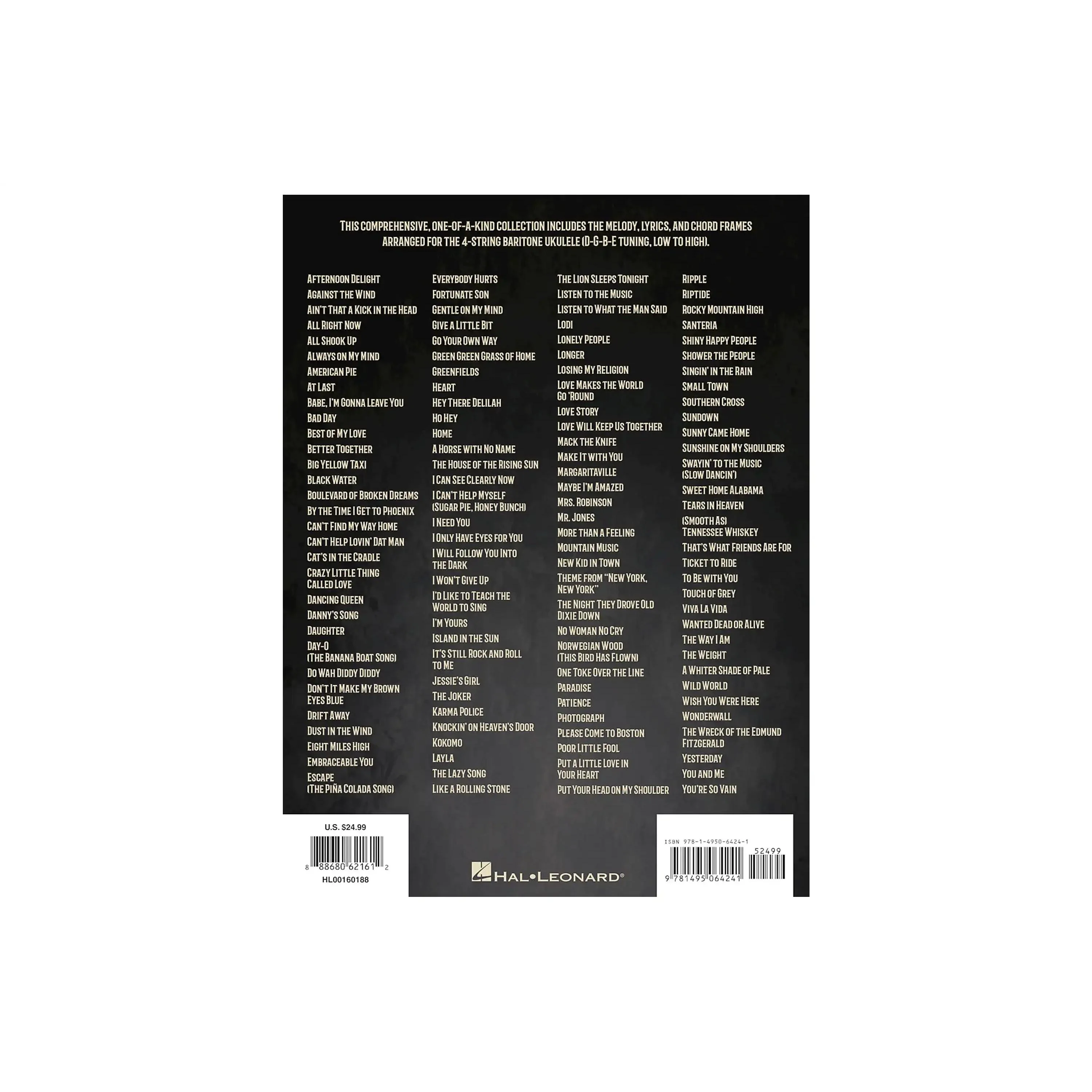 The Big Baritone Ukulele Book 125 Popular Songs - Image 4