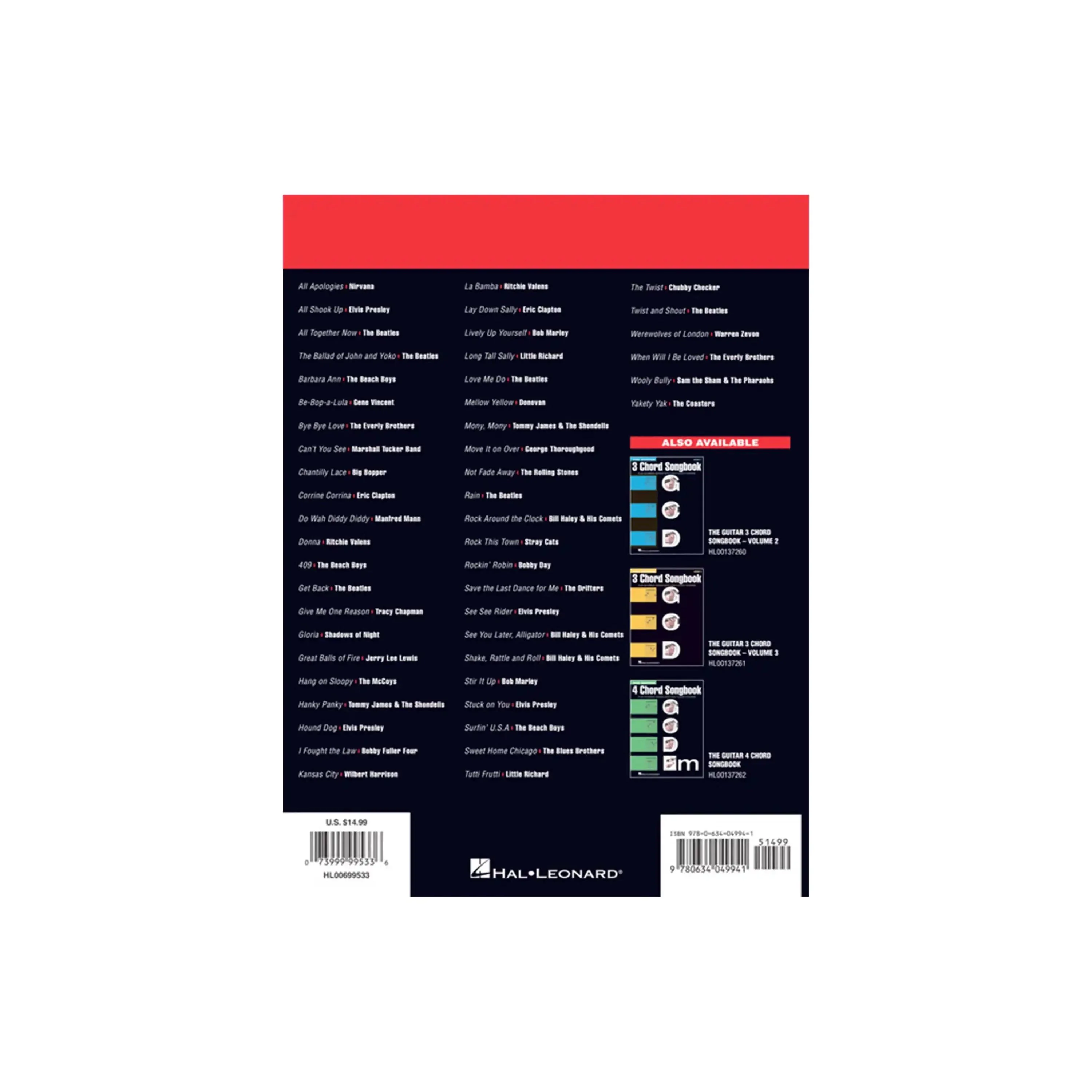 The Guitar Three-Chord Songbook Play 50 Rock Hits with Only 3 Easy Chords - Image 5
