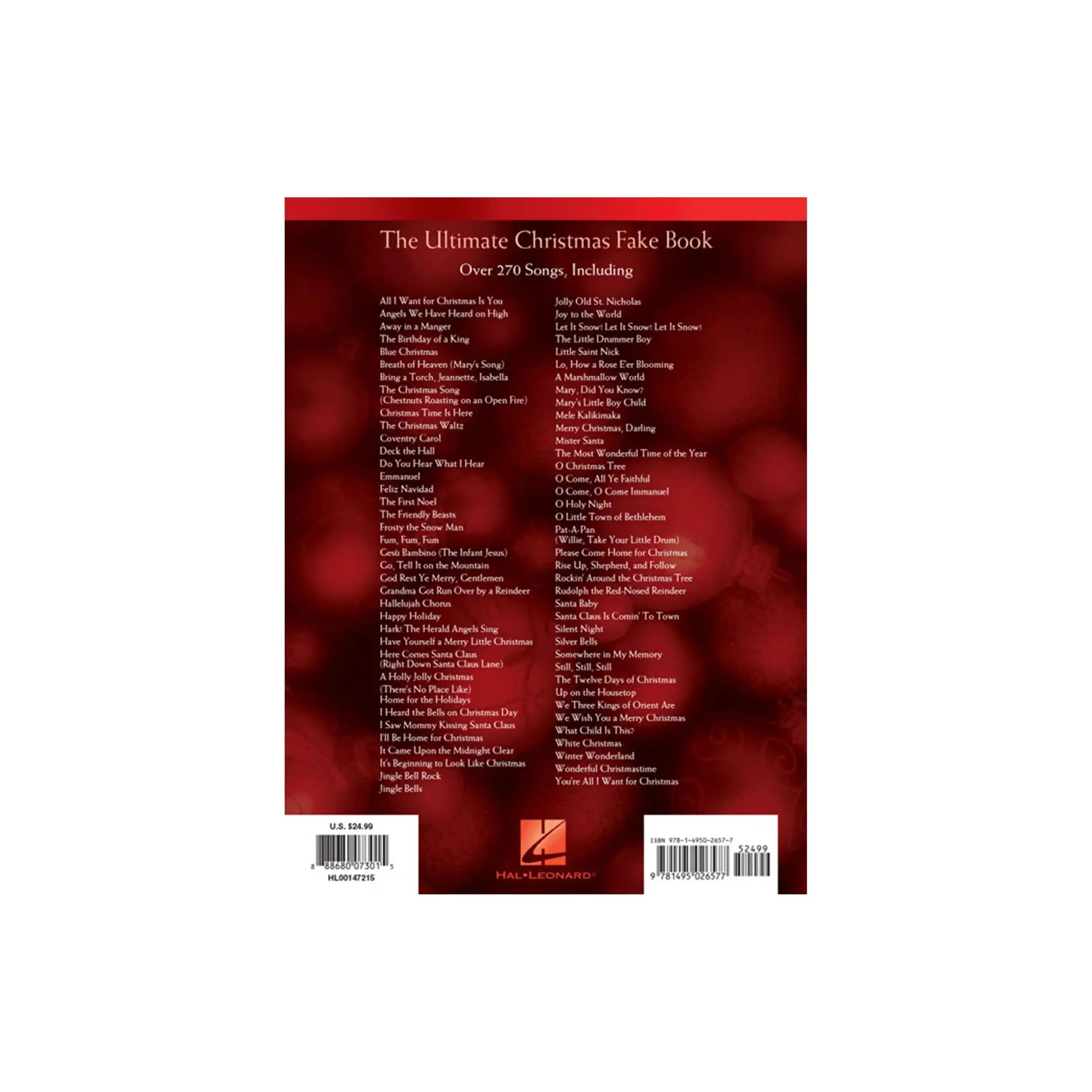The Ultimate Christmas Fake Book – 6th Edition for Piano, Vocal, Guitar, Electronic Keyboard & All “C” Instruments - Image 5
