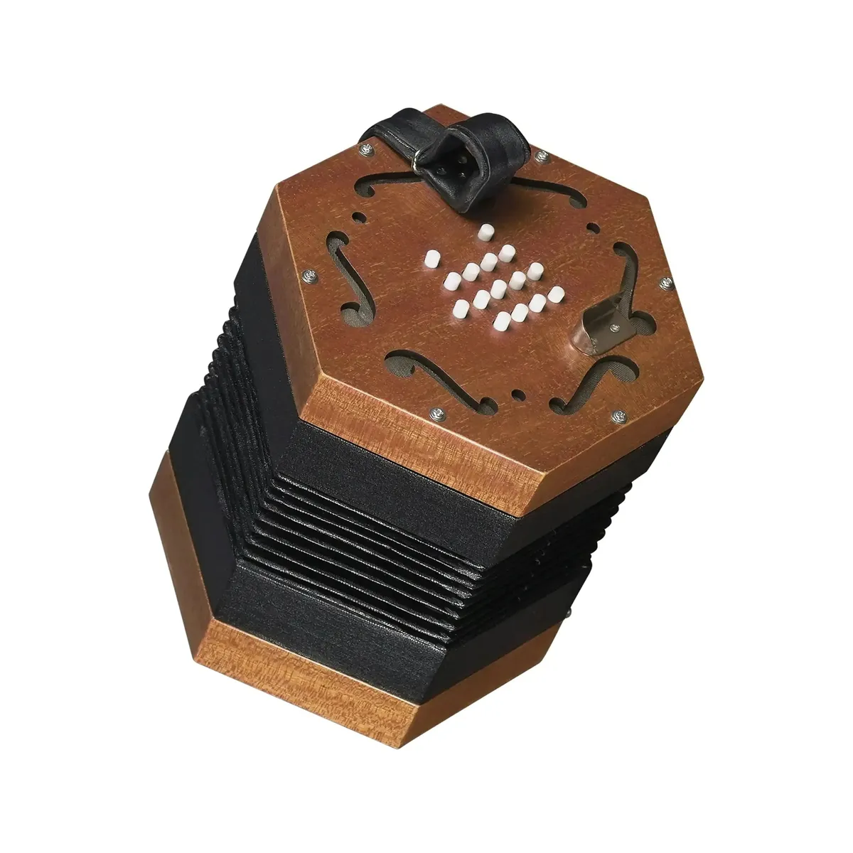 Trinity College AP-2230A English-Style Concertina – 30-button – Light Brown