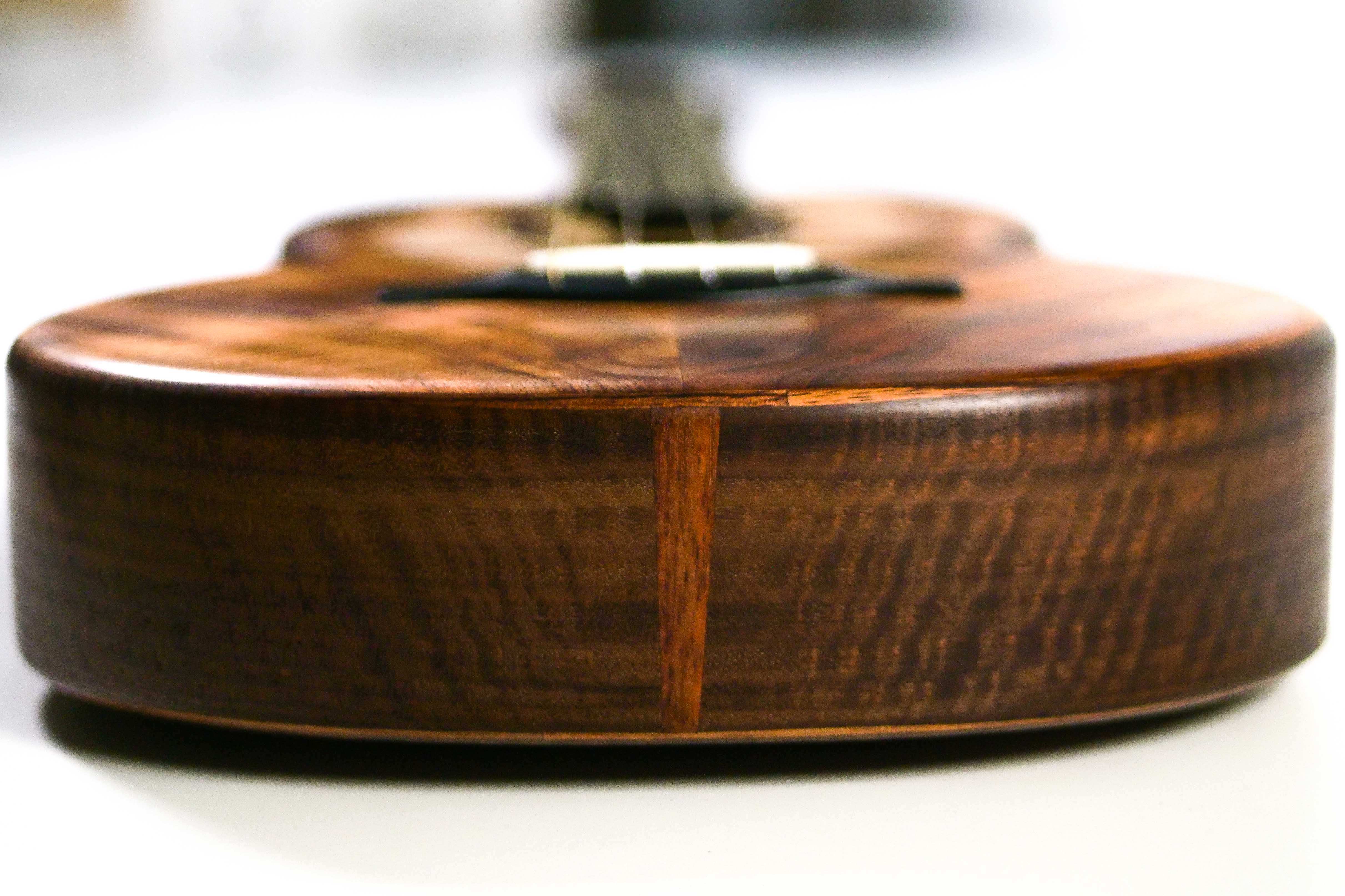 Tyde Custom Stunning Hawaiian Koa Tenor Ukulele "Kalo" - Image 10
