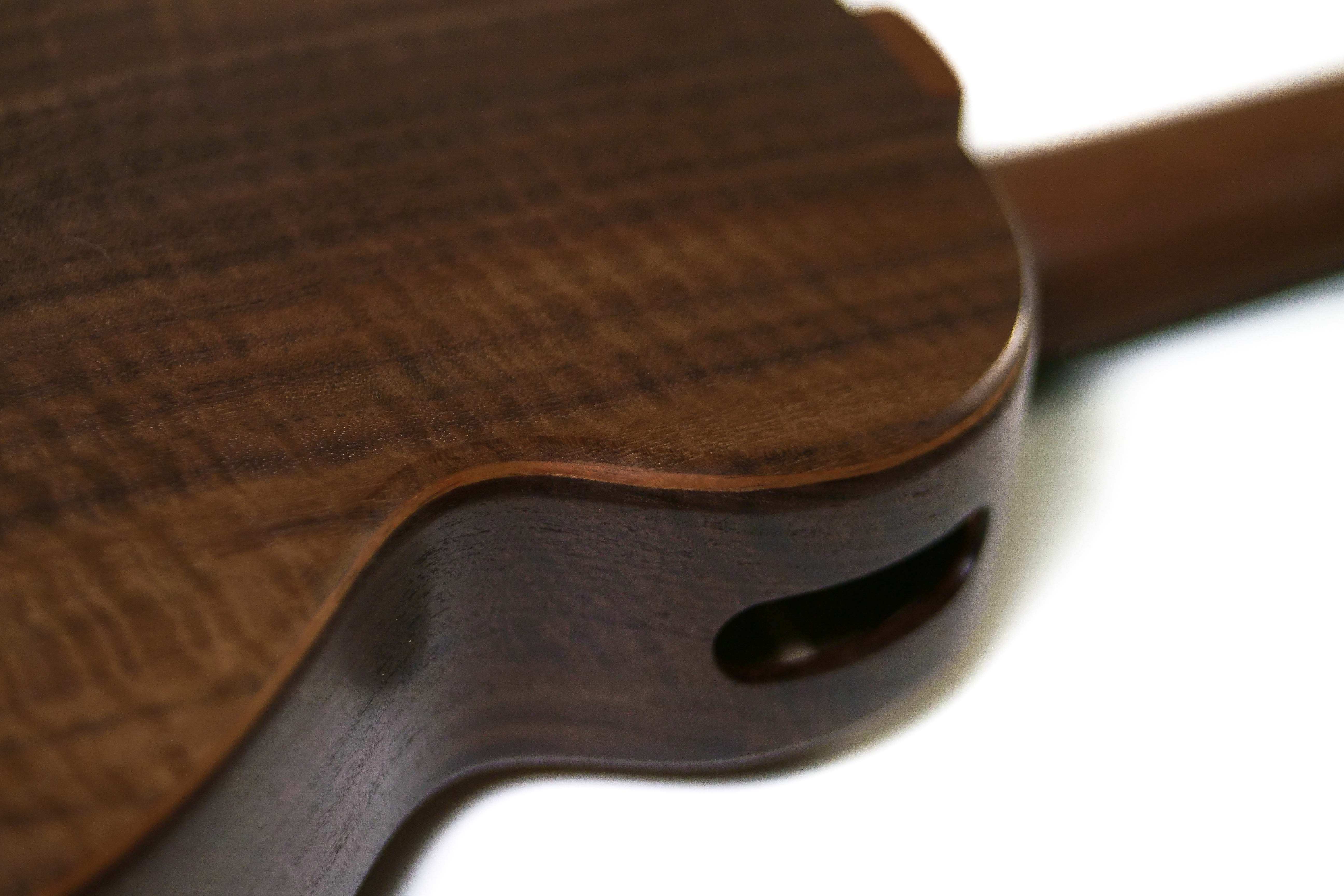 Tyde Custom Stunning Hawaiian Koa Tenor Ukulele "Kalo" - Image 6