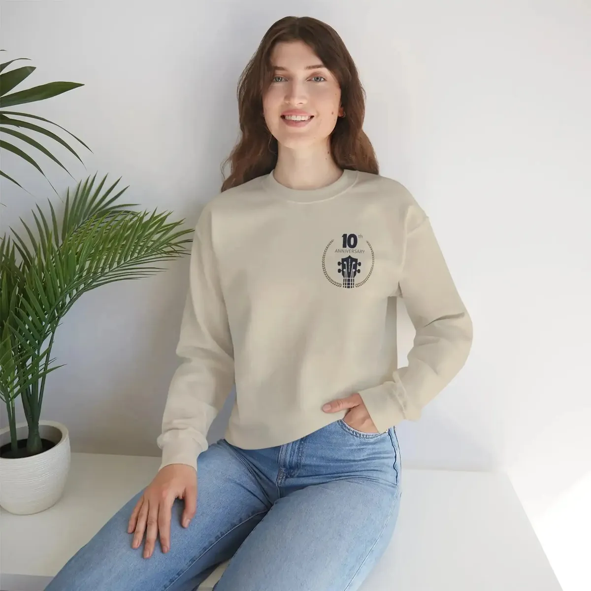 Uke Like The Pros 10th Anniversary Crewneck Sweatshirt - Image 7