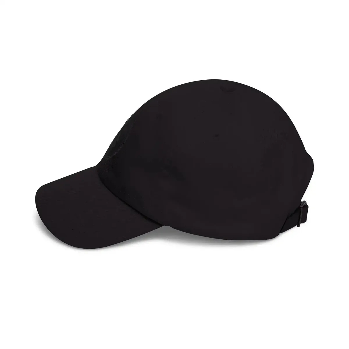 Uke Like The Pros 10th Anniversary Embroidered Dad Cap - Black on Black - Image 3