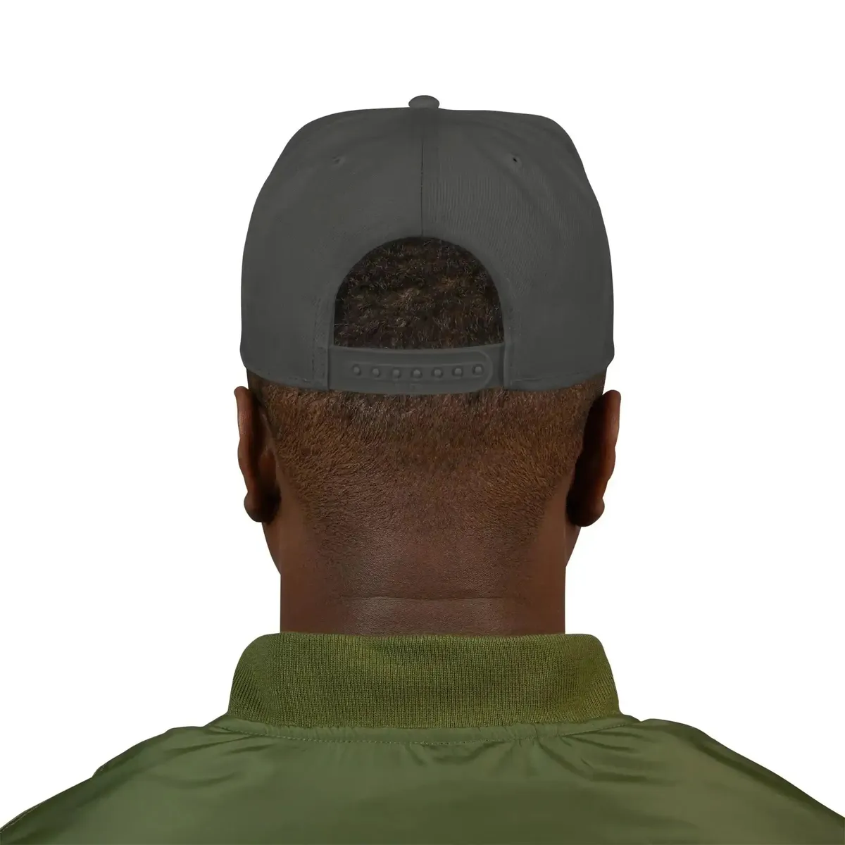 Uke Like The Pros 10th Anniversary Embroidered Snapback Hat - Black Logo - Image 15
