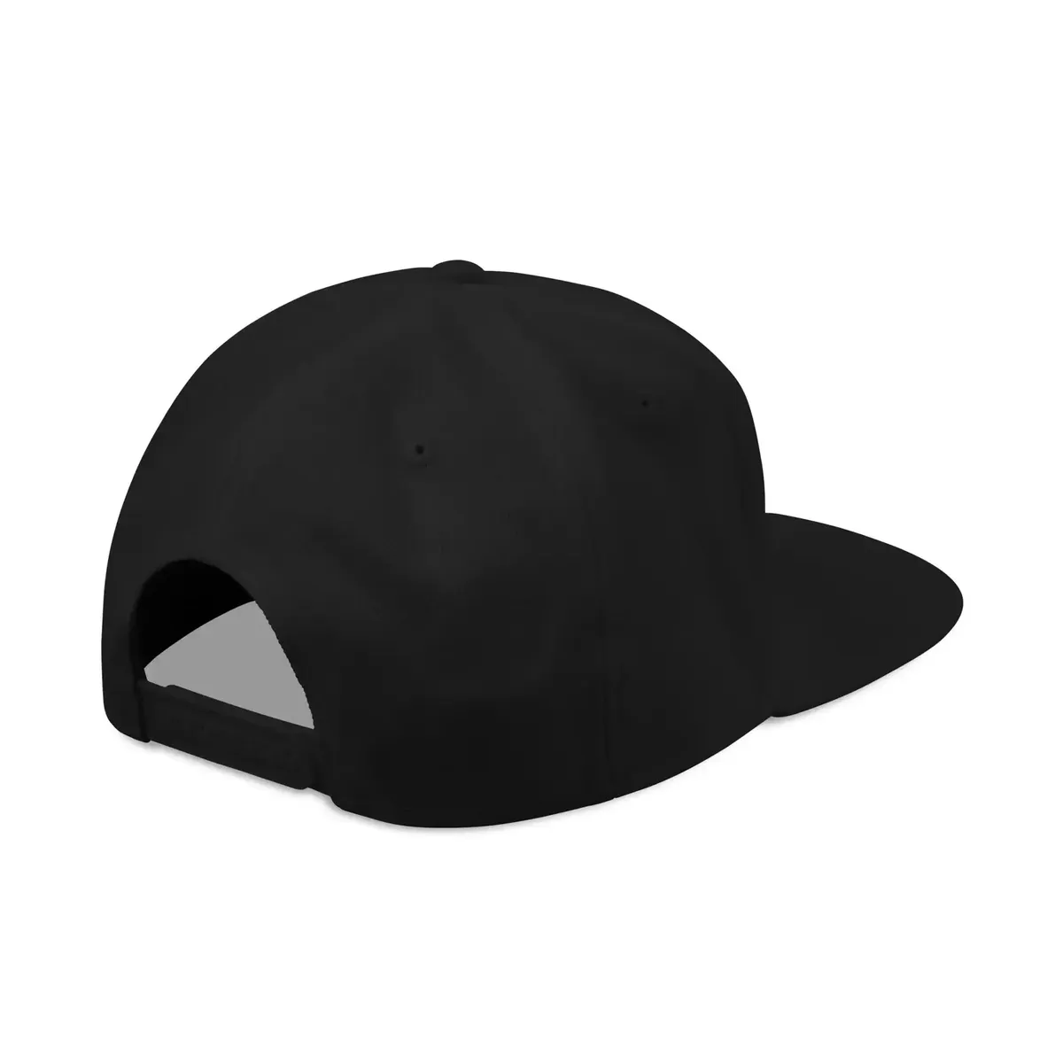 Uke Like The Pros 10th Anniversary Embroidered Snapback Hat - Gold Logo - Image 3
