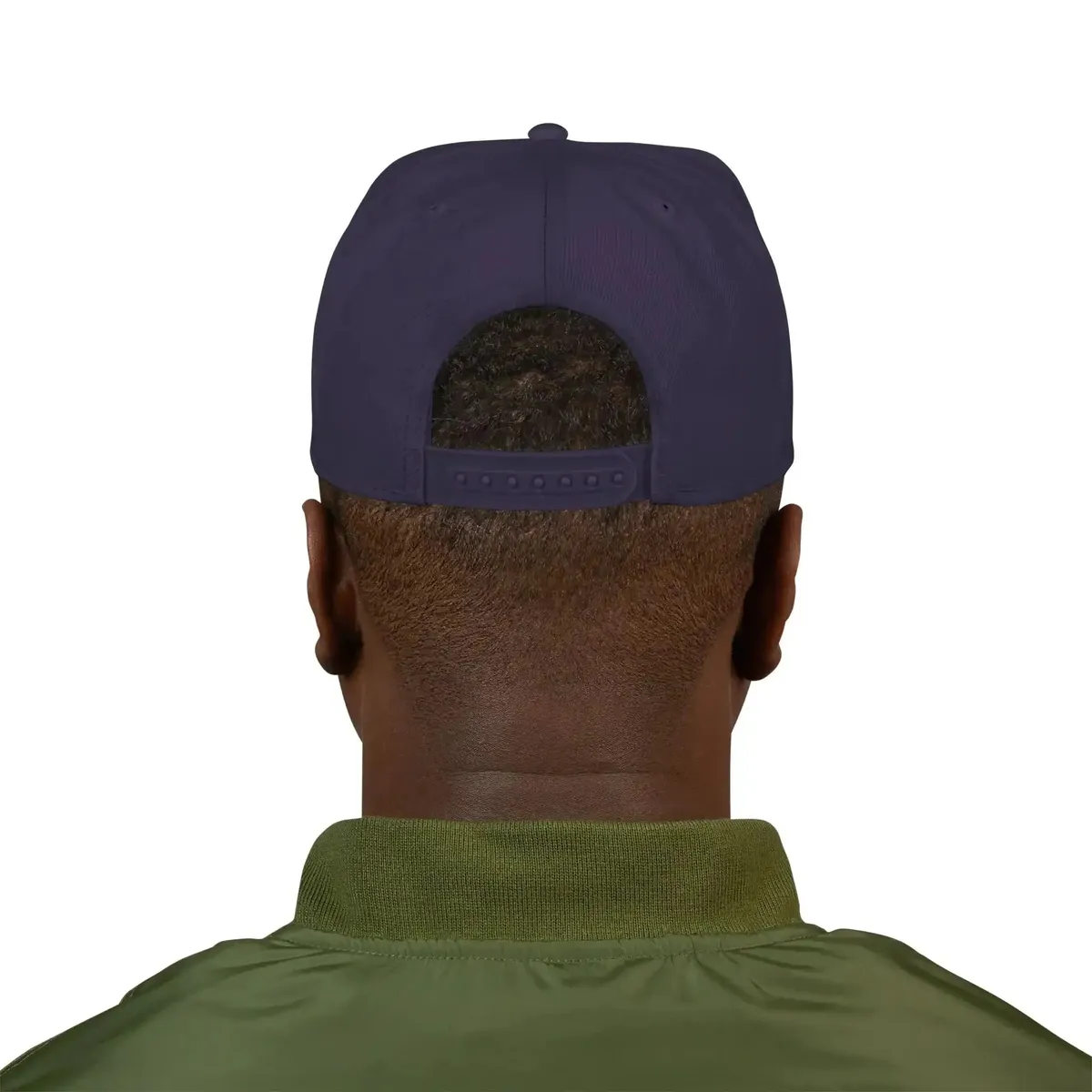 Uke Like The Pros 10th Anniversary Embroidered Snapback Hat - Gold Logo - Image 8