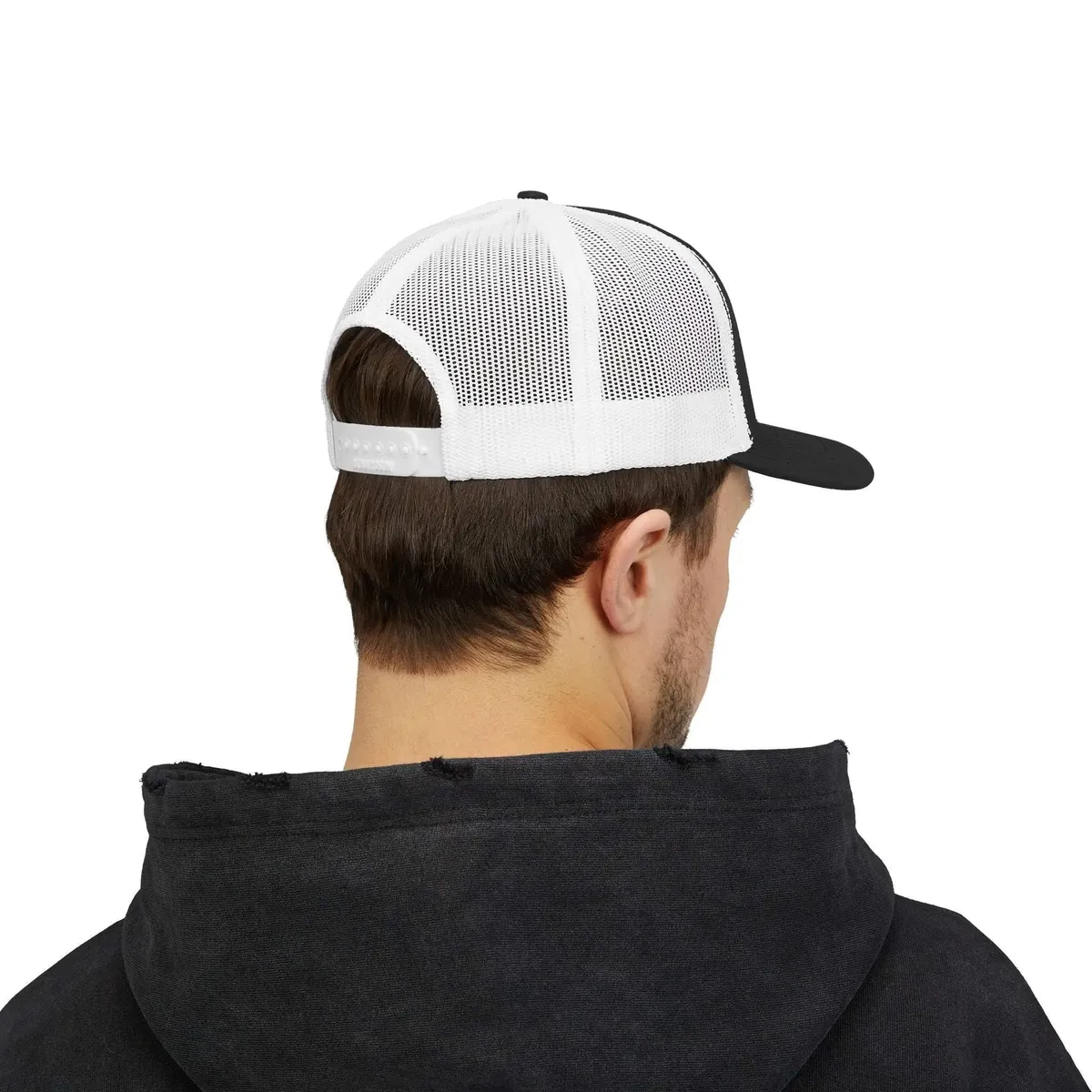 Uke Like The Pros 10th Anniversary Embroidered Trucker Hat - Black Logo - Image 11