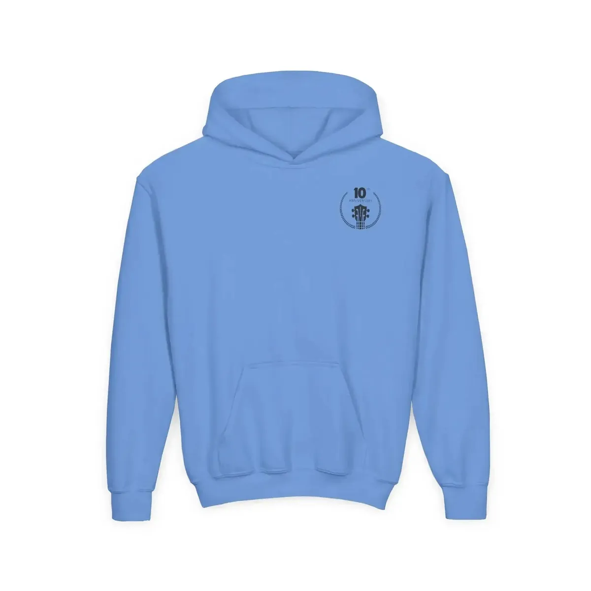 Uke Like The Pros 10th Anniversary Youth Hoodie - Black Logo - Image 17