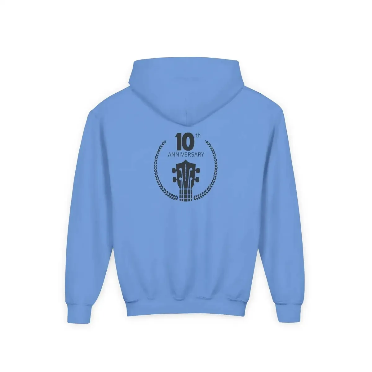 Uke Like The Pros 10th Anniversary Youth Hoodie - Black Logo - Image 18