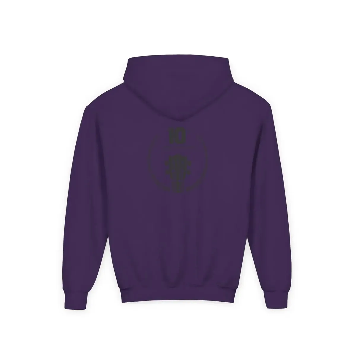 Uke Like The Pros 10th Anniversary Youth Hoodie - Black Logo - Image 22