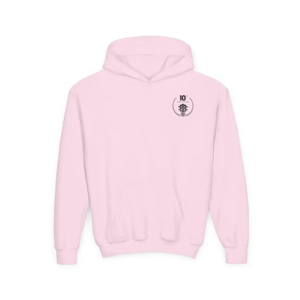 Uke Like The Pros 10th Anniversary Youth Hoodie - Black Logo - Image 23