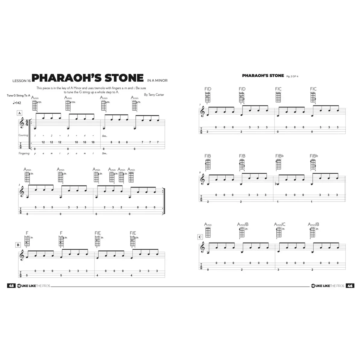 Fingerstyle Mastery Ukulele Book - Image 2