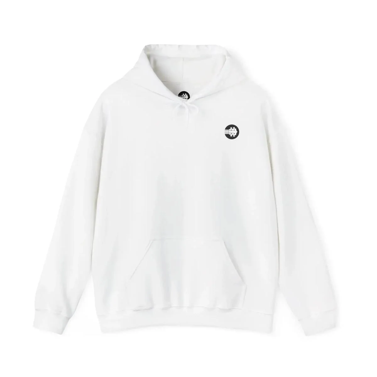 Uke Like The Pros Hoodie - Black Logo Pullover