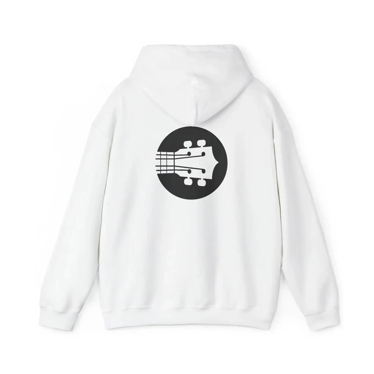 Uke Like The Pros Hoodie - Black Logo Pullover - Image 13