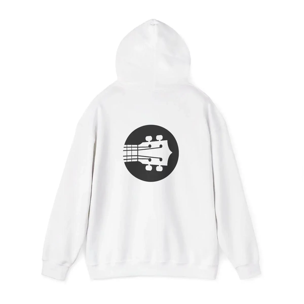 Uke Like The Pros Hoodie - Black Logo Pullover - Image 14