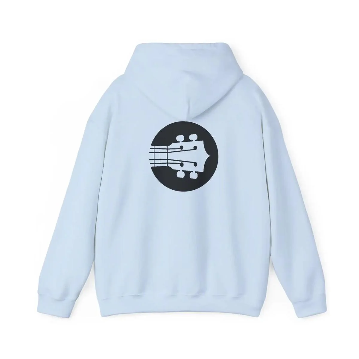 Uke Like The Pros Hoodie - Black Logo Pullover - Image 34