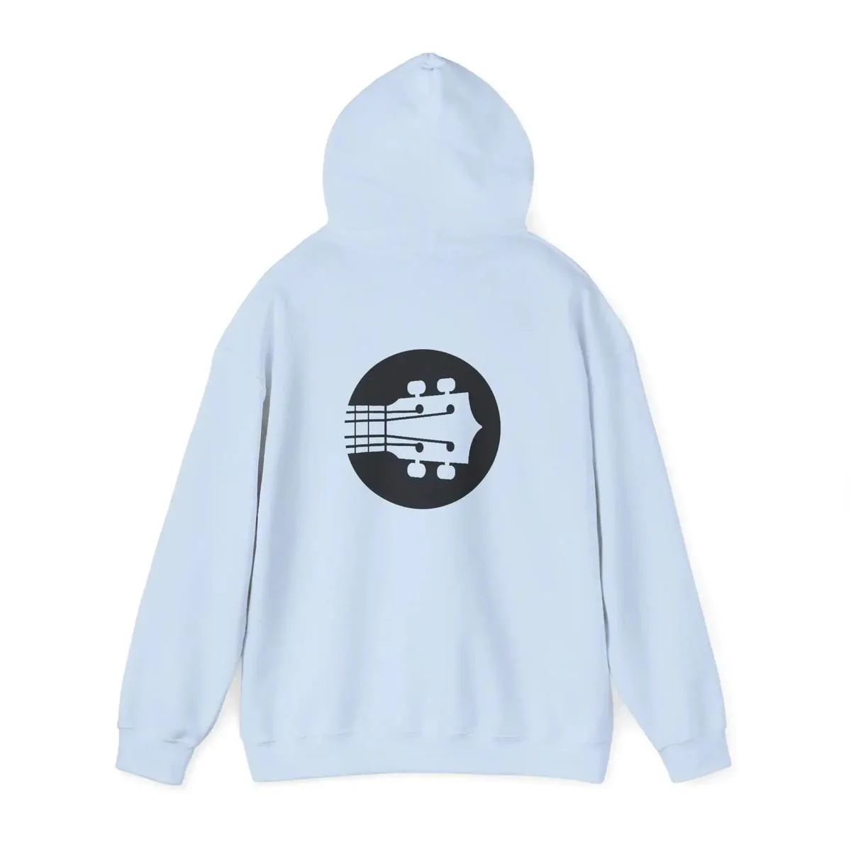 Uke Like The Pros Hoodie - Black Logo Pullover - Image 35