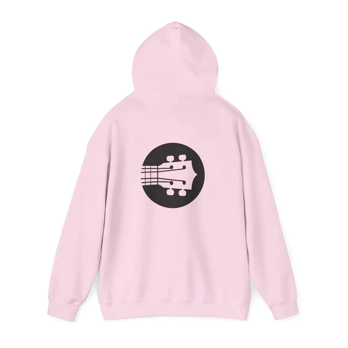 Uke Like The Pros Hoodie - Black Logo Pullover - Image 44
