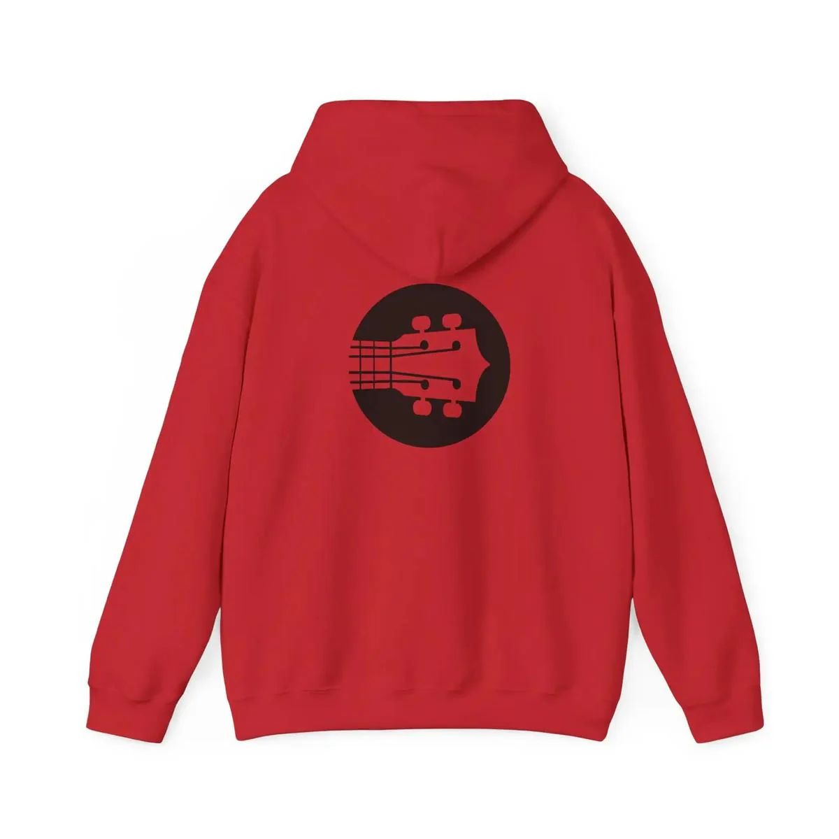 Uke Like The Pros Hoodie - Black Logo Pullover - Image 46