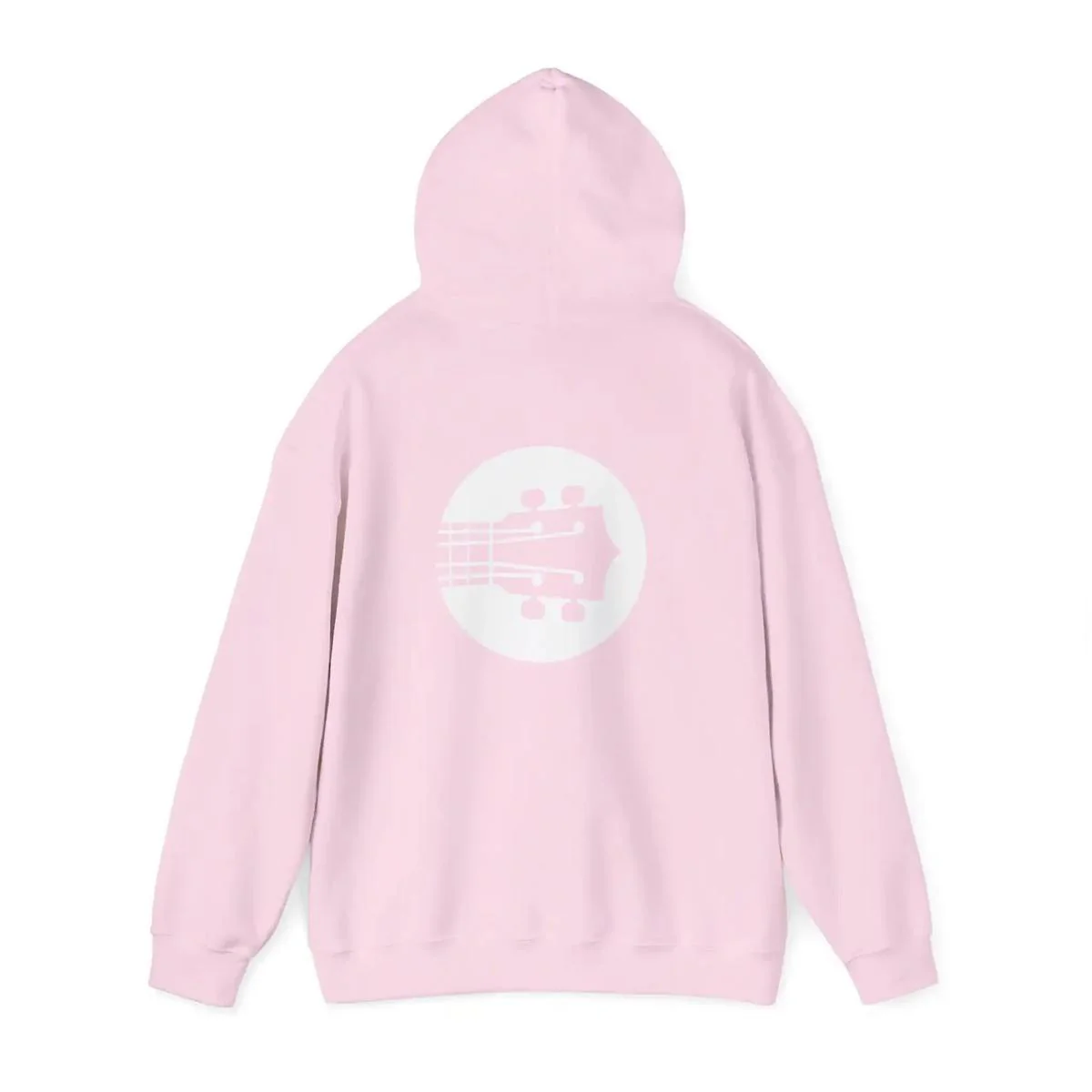 Uke Like The Pros Hoodie - White Logo Pullover - Image 37