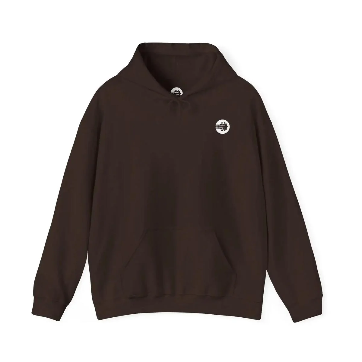 Uke Like The Pros Hoodie - White Logo Pullover - Image 4