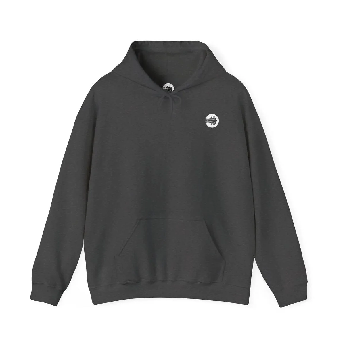 Uke Like The Pros Hoodie - White Logo Pullover - Image 5
