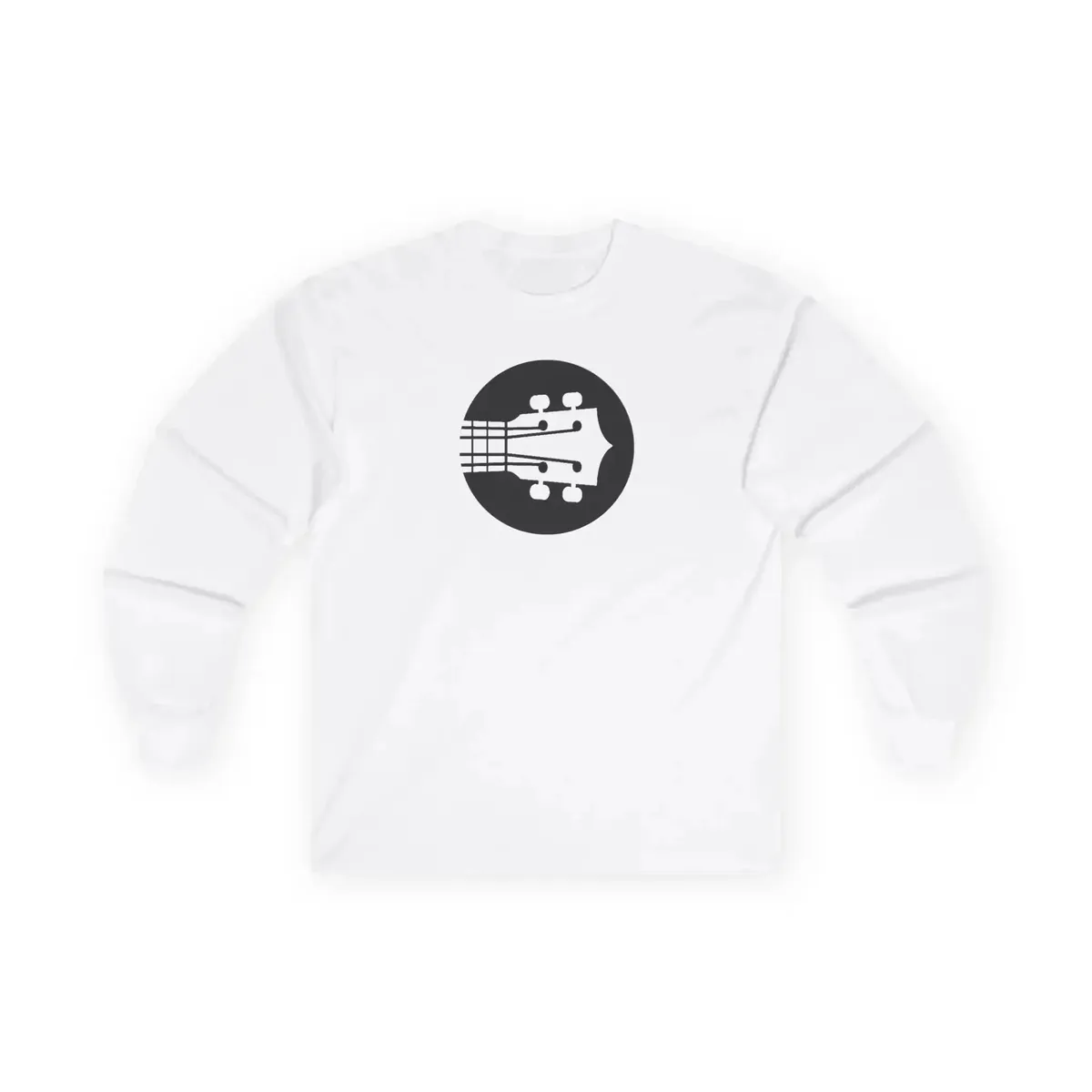 Uke Like The Pros Long Sleeve T-Shirt - Black Logo