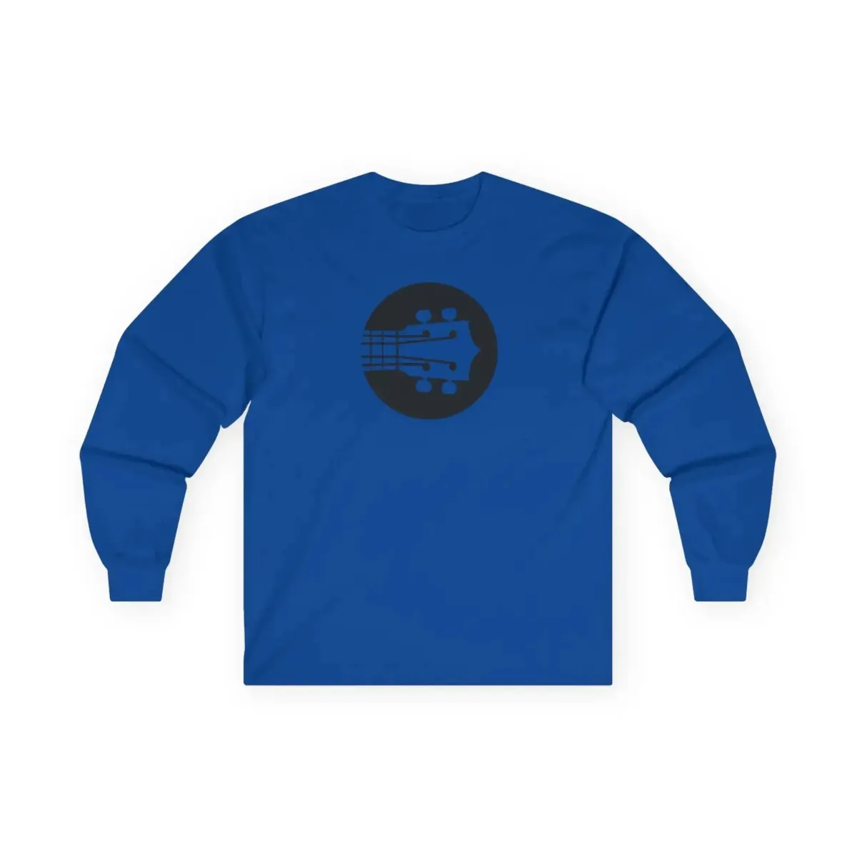 Uke Like The Pros Long Sleeve T-Shirt - Black Logo - Image 12
