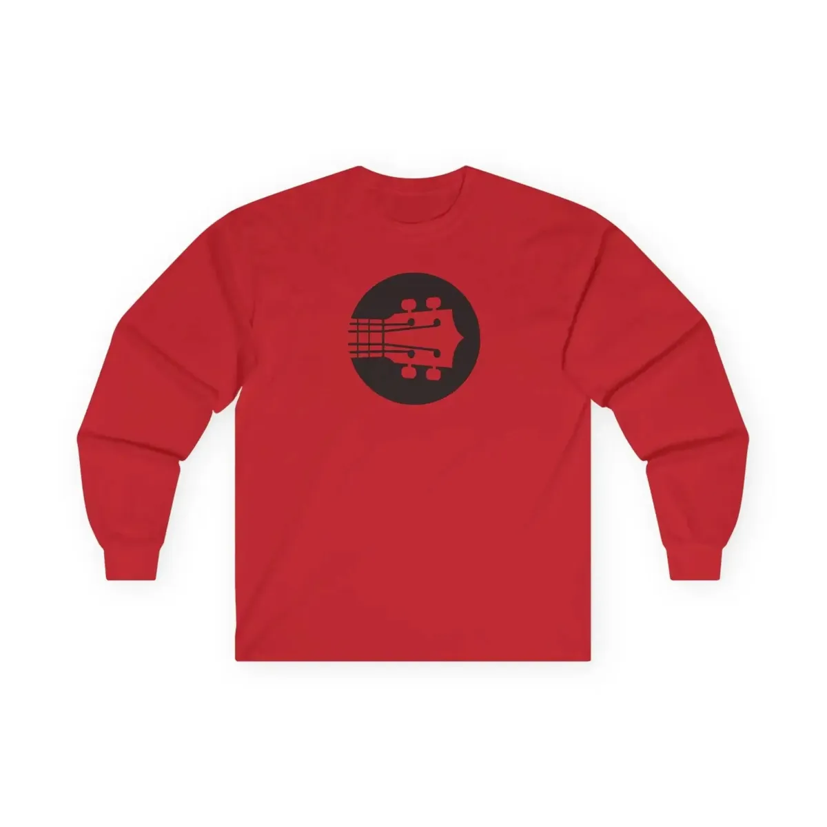 Uke Like The Pros Long Sleeve T-Shirt - Black Logo - Image 13