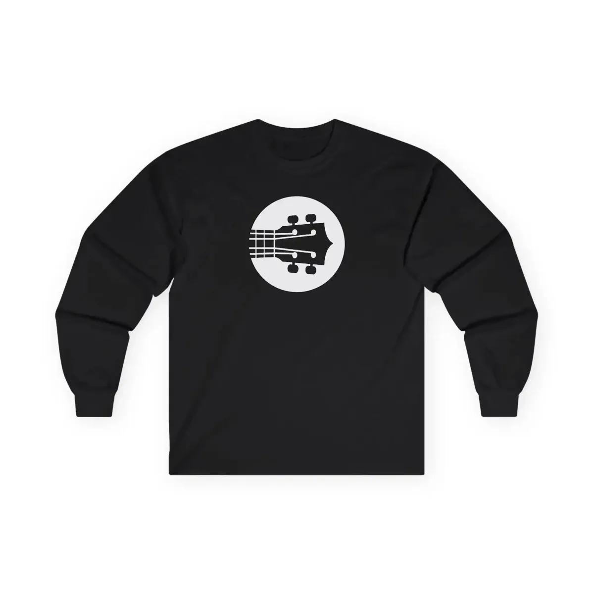 Uke Like The Pros Long Sleeve T-Shirt - White Logo