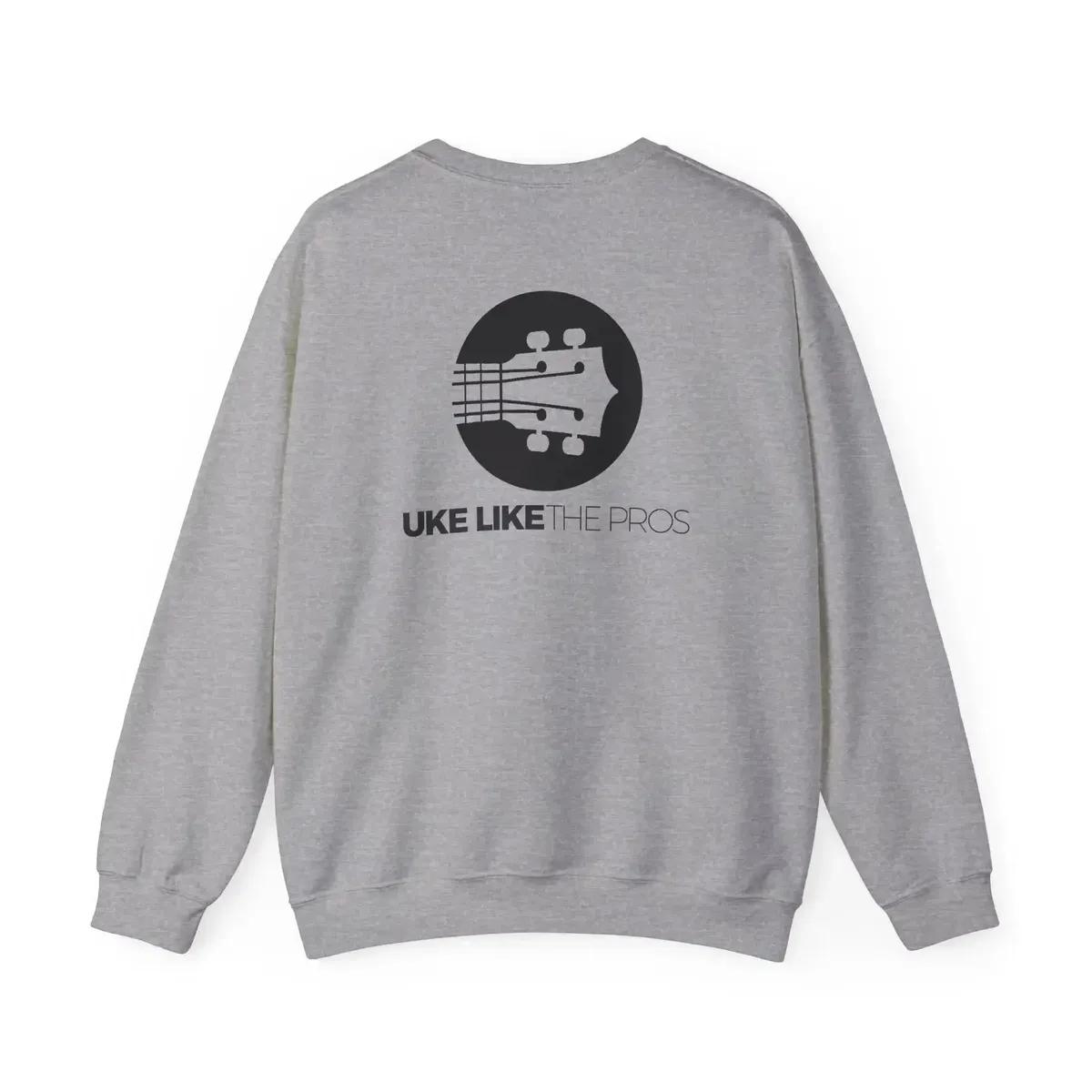 Uke Like The Pros Sweatshirt - Black Logo - Image 20