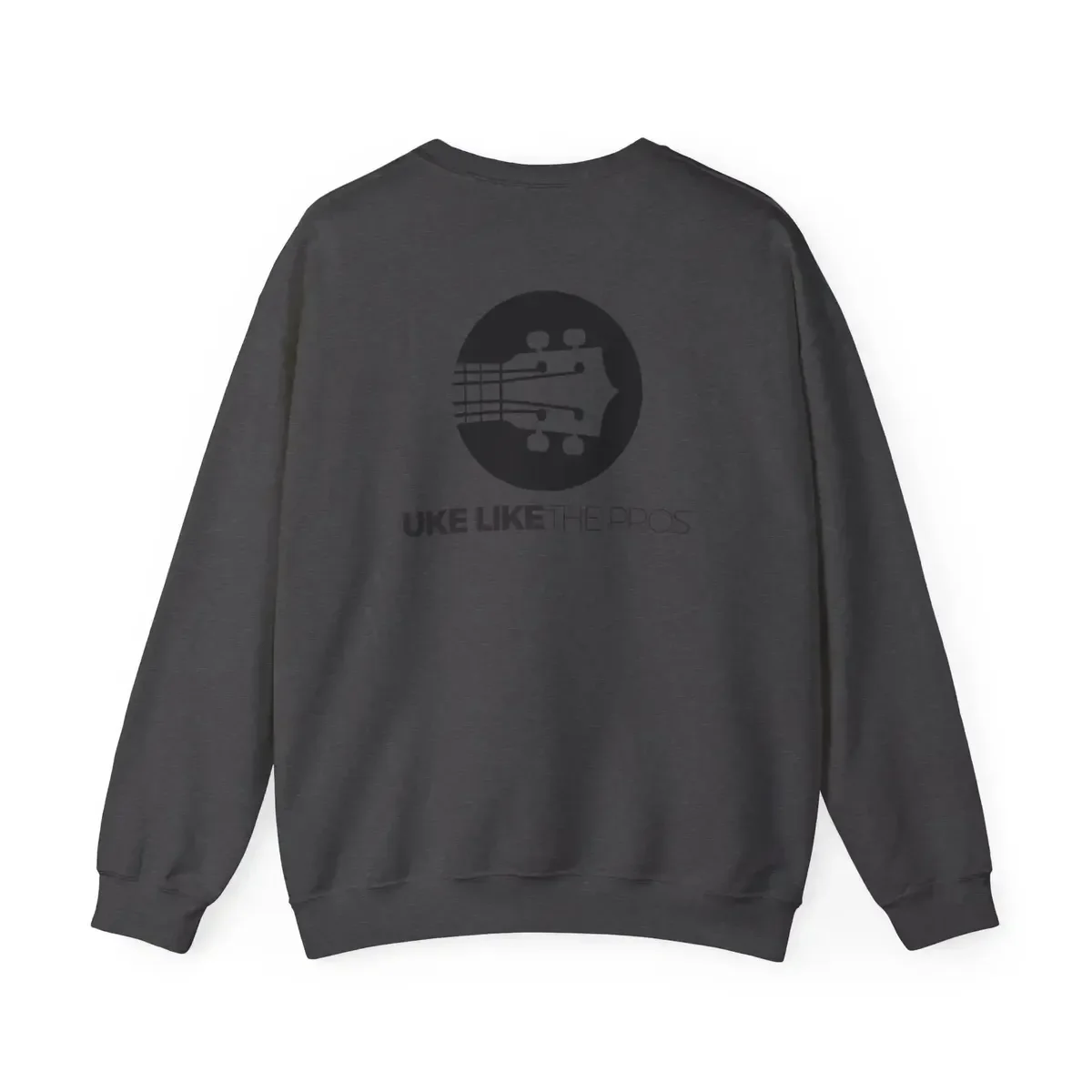 Uke Like The Pros Sweatshirt - Black Logo - Image 29
