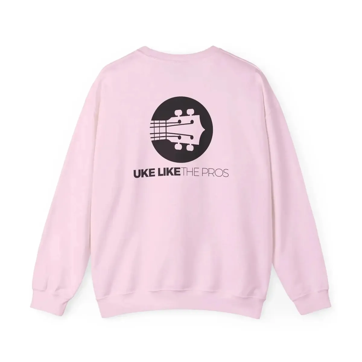 Uke Like The Pros Sweatshirt - Black Logo - Image 35
