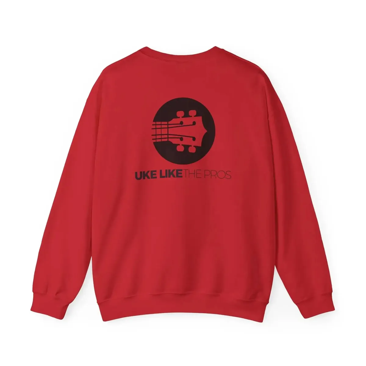 Uke Like The Pros Sweatshirt - Black Logo - Image 38