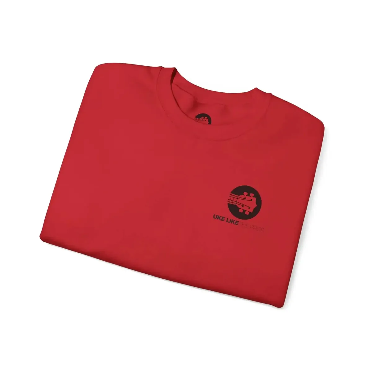 Uke Like The Pros Sweatshirt - Black Logo - Image 39