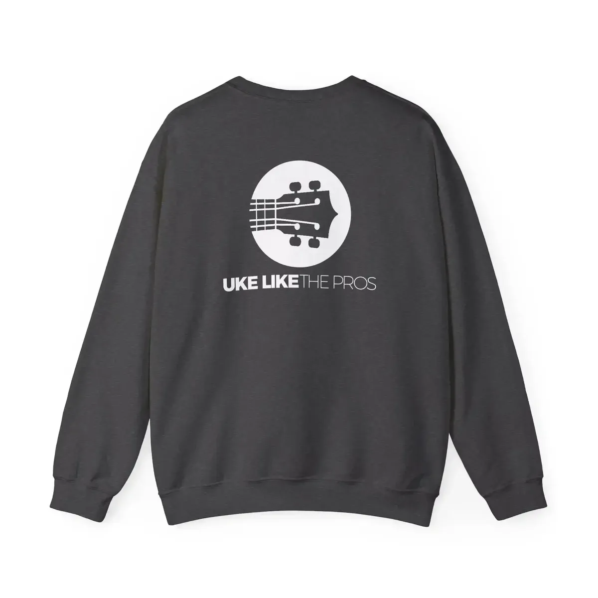 Uke Like The Pros Sweatshirt - White Logo - Image 19