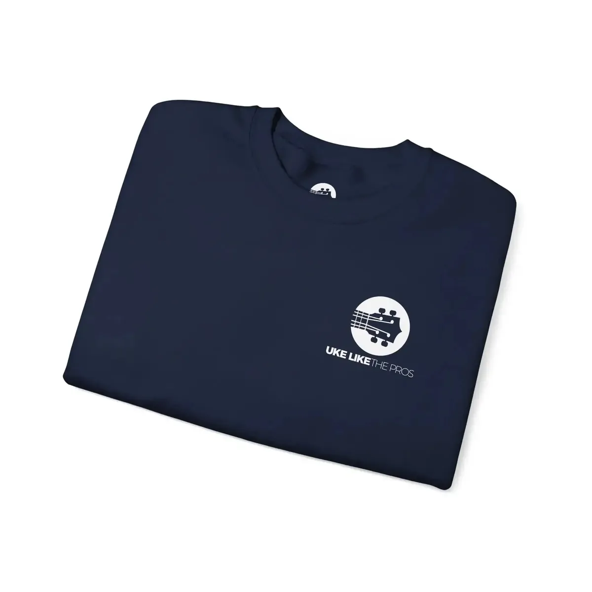 Uke Like The Pros Sweatshirt - White Logo - Image 23
