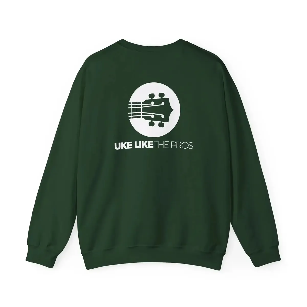 Uke Like The Pros Sweatshirt - White Logo - Image 31