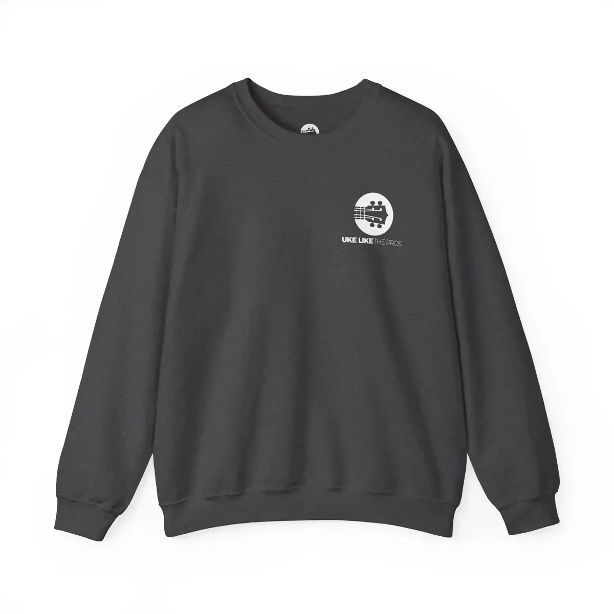 Uke Like The Pros Sweatshirt - White Logo - Image 4