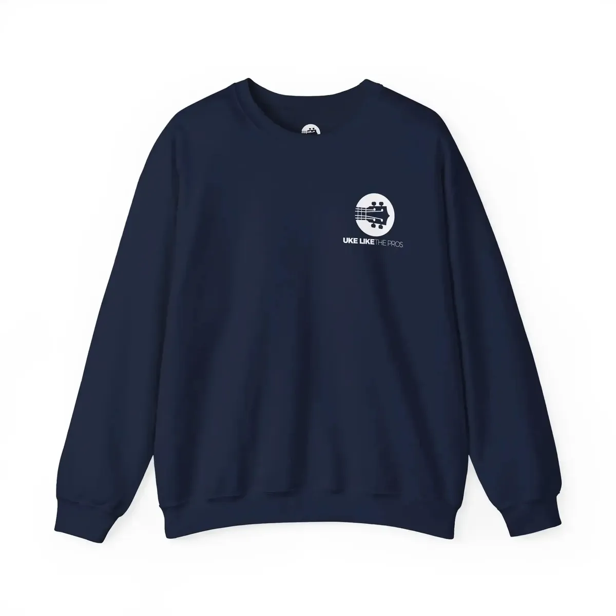 Uke Like The Pros Sweatshirt - White Logo - Image 5