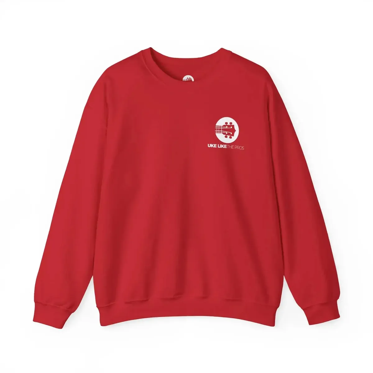 Uke Like The Pros Sweatshirt - White Logo - Image 9