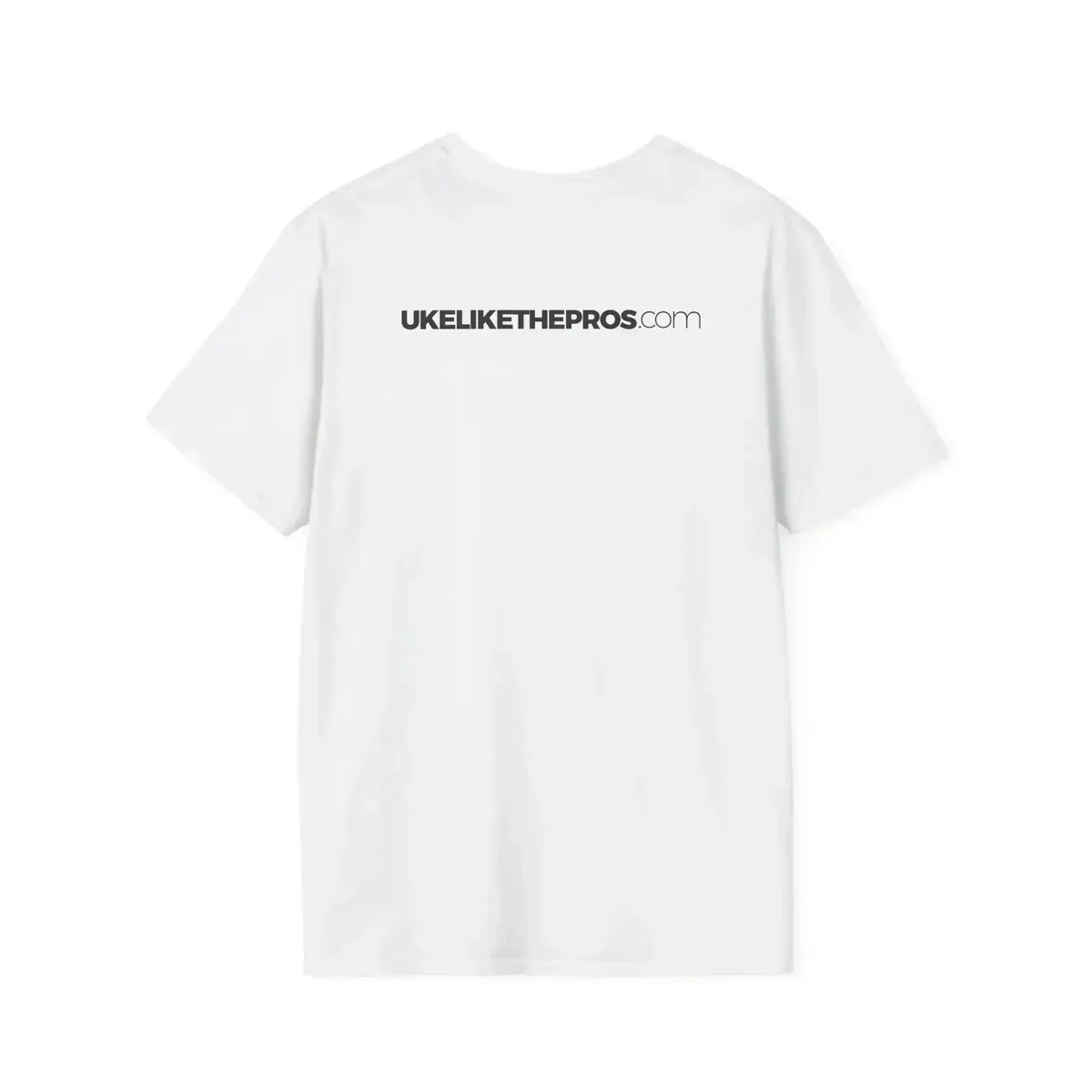 Uke Like The Pros T-Shirt - Black Logo - Image 13