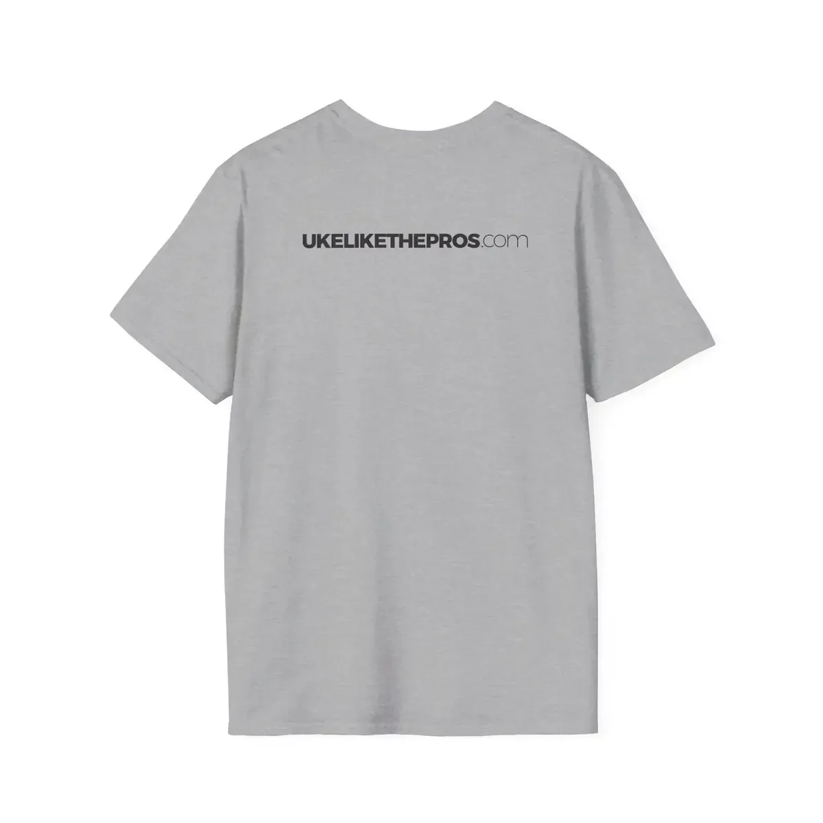 Uke Like The Pros T-Shirt - Black Logo - Image 19
