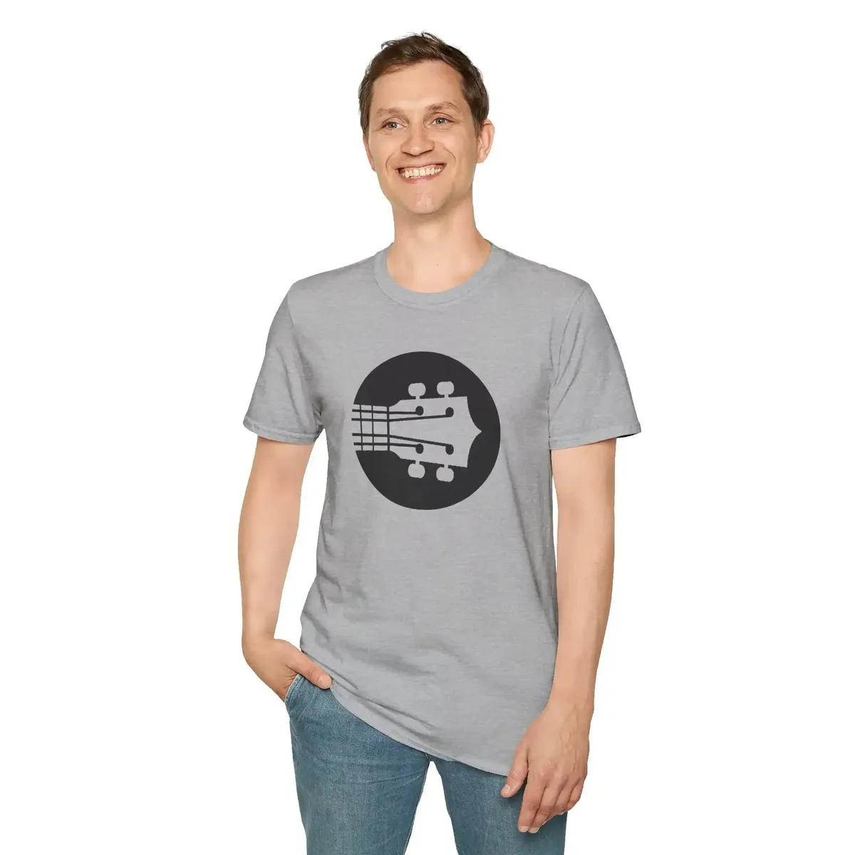 Uke Like The Pros T-Shirt - Black Logo - Image 18