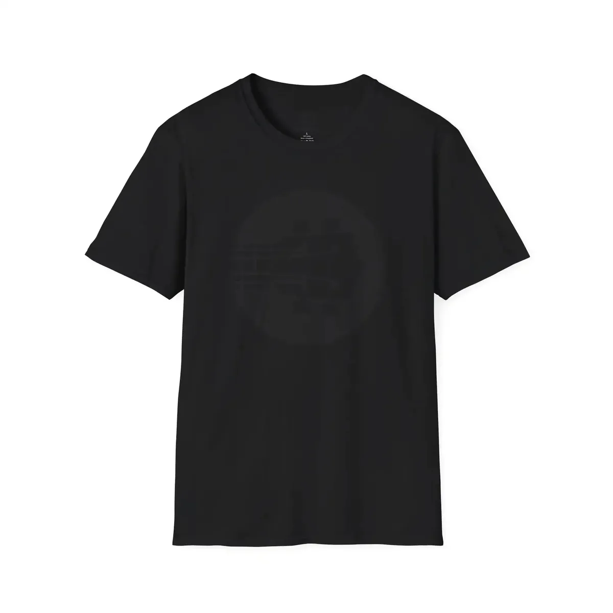 Uke Like The Pros T-Shirt - Black Logo - Image 2