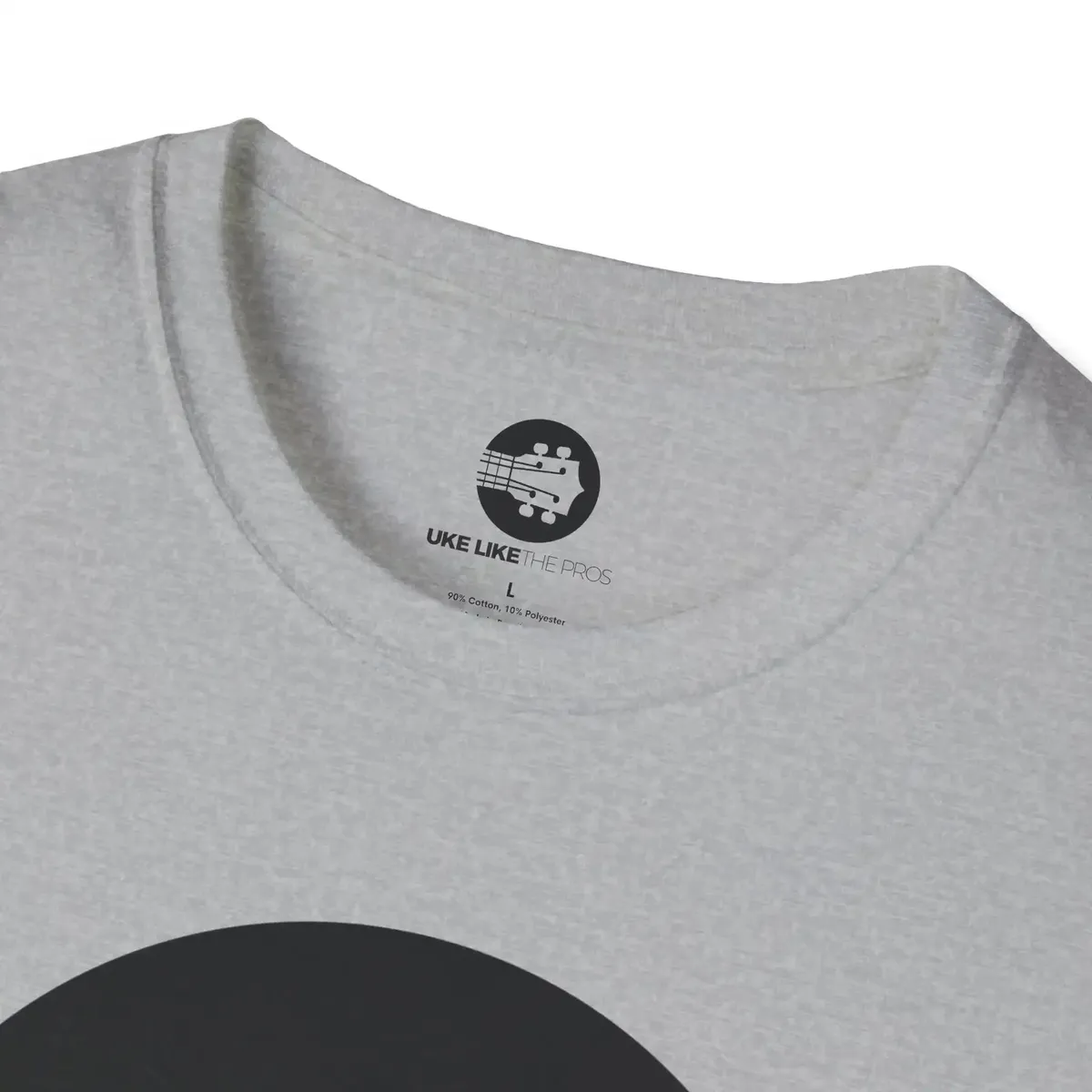 Uke Like The Pros T-Shirt - Black Logo - Image 20