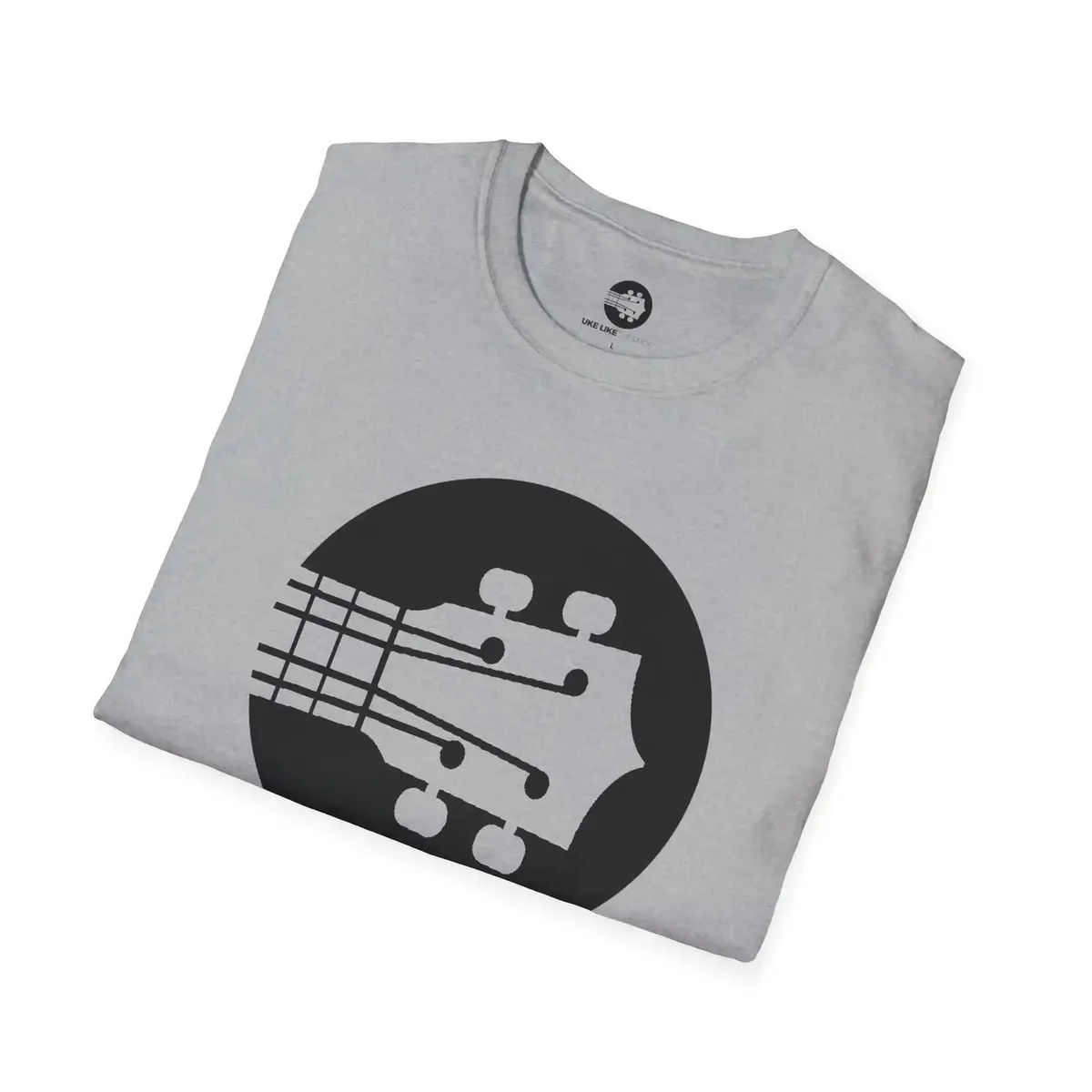 Uke Like The Pros T-Shirt - Black Logo - Image 21